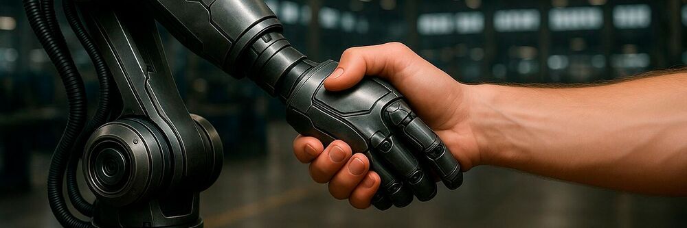 Robot Handshake With Human